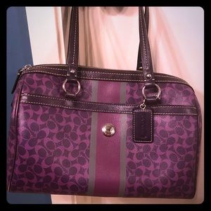 Coach Chelsea bag purple